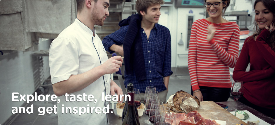 Explore, taste, learn and get inspired
